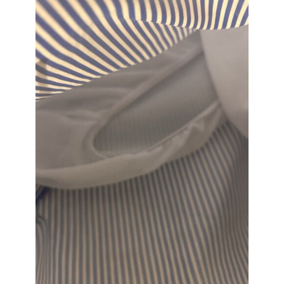 Pacsun Shorts Mens Size XL Swim Trunks Blue White Seersucker Stripes Net Briefs - Picture 5 of 6